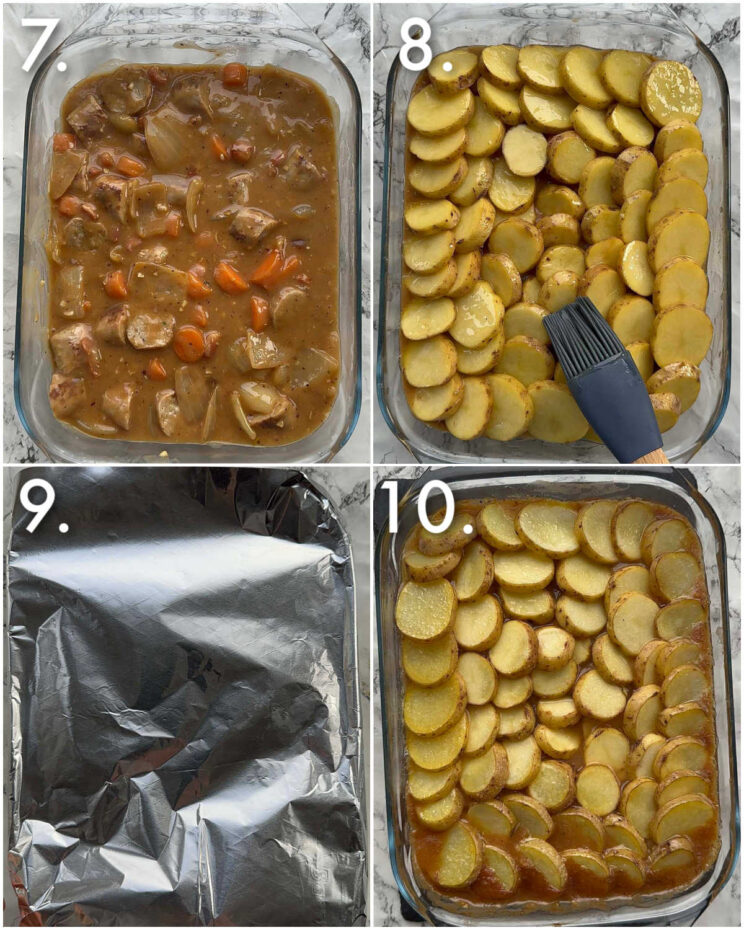 how to make sausage hotpot 4 step by step photos showing how to make sausage hotpot